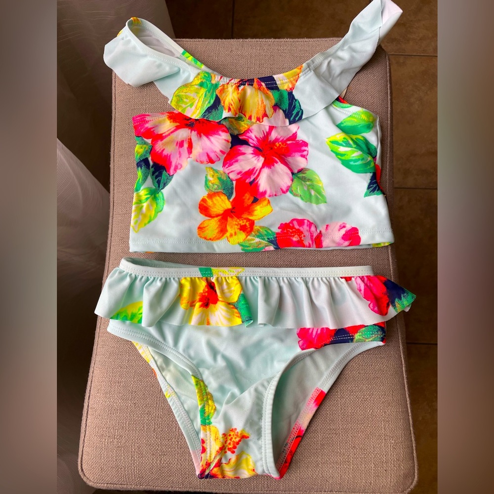 Baby Gap Floral Two Piece Swimsuit 5yrs